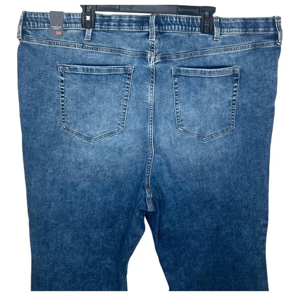 Torrid Womens Sky High Kick Boot Jeans Super Soft Stretch Denim Size 26R - Picture 12 of 16